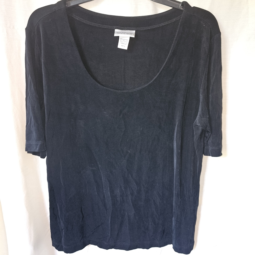 Classic Black Women's Blouse